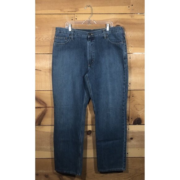 Carhartt Relaxed Fit 101483-980 Jeans Mens Size 40x34 Workwear Medium Wash Denim - Picture 1 of 11